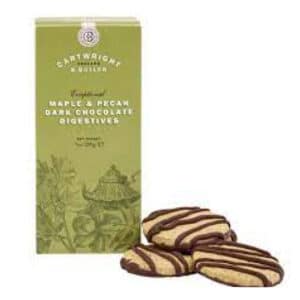 Maple & Pecan Dark Chocolate Digestives