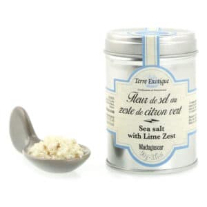 Fleur de Sel with Lime Zest