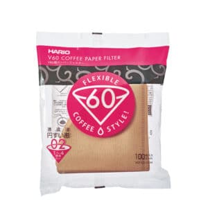 V60 Filter Paper, 02 Size, Natural, 100pcs
