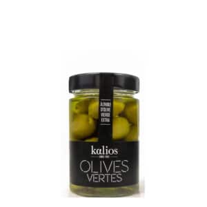 Green Chalkidiki Olives, in EVOO