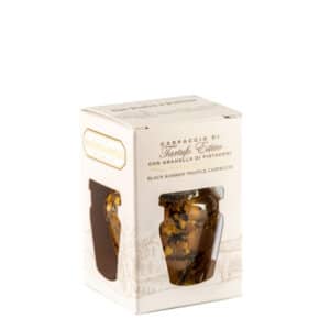 Black Summer Truffle Carpaccio with Pistachios